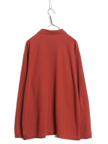 パタゴニア 鹿の子 長袖 ポロシャツ メンズ XL 06年製 アウトドア 長袖シャツ ロングスリーブ カットソー シンプル ボックス 大きいサイズ