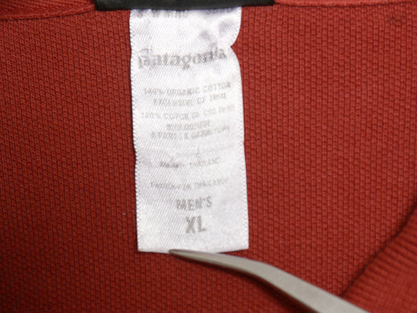 パタゴニア 鹿の子 長袖 ポロシャツ メンズ XL 06年製 アウトドア 長袖シャツ ロングスリーブ カットソー シンプル ボックス 大きいサイズ