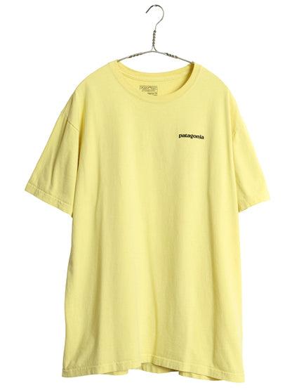 パタゴニア 両面 プリント 半袖 Tシャツ メンズ XL / 17年製 アウトドア P6 ボックスロゴ オーガニック コットン カットソー 大きいサイズ