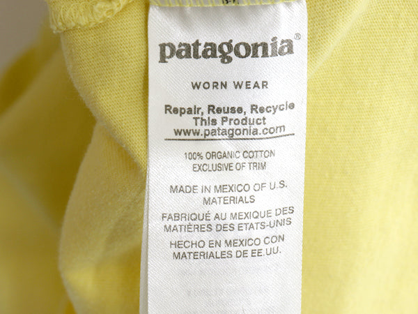 パタゴニア 両面 プリント 半袖 Tシャツ メンズ XL / 17年製 アウトドア P6 ボックスロゴ オーガニック コットン カットソー 大きいサイズ