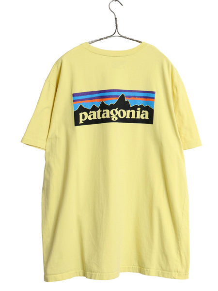 パタゴニア 両面 プリント 半袖 Tシャツ メンズ XL / 17年製 アウトドア P6 ボックスロゴ オーガニック コットン カットソー 大きいサイズ