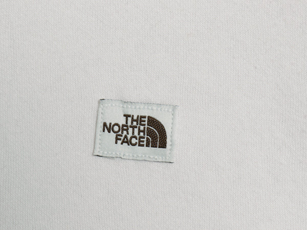 ノースフェイス ワンポイント ロゴ 刺繍 スウェット レディース M / トレーナー アウトドア スエット クルーネック 薄手 裏起毛 ホワイト