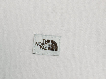 ノースフェイス ワンポイント ロゴ 刺繍 スウェット レディース M / トレーナー アウトドア スエット クルーネック 薄手 裏起毛 ホワイト