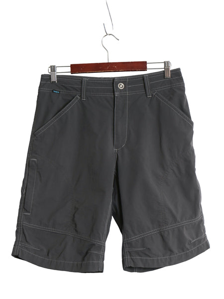☆ キュール クライミング ショーツ メンズ 32 / 古着 アウトドア トレッキング ワーク ストレッチ ナイロン ショートパンツ テック 膝下