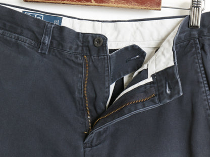 00s ポロ ラルフローレン チノ パンツ メンズ 30 30 オールド PRESTON PANT コットン スラックス ノータック ストレート アーミー タイプ