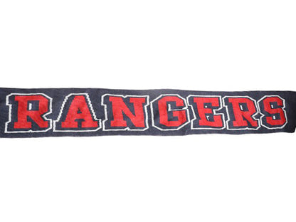 リーボック レンジャース アクリル  ニット マフラー メンズ レディース NHL オフィシャル ホッケー フリンジ付き トリコカラー 2フェイス