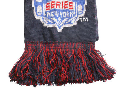 リーボック レンジャース アクリル  ニット マフラー メンズ レディース NHL オフィシャル ホッケー フリンジ付き トリコカラー 2フェイス