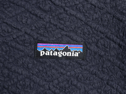 パタゴニア ダイヤモンド カプラ フーディ レディース L 古着 18年製 フリース ジャケット パーカー プルオーバー ワンポイント 廃盤 濃灰