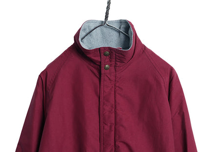 70s 80s エディ―バウアー ゴアテックス ナイロン ジャケット メンズ L 小さめ M 程 ヴィンテージ 黒タグ フリース ライナー付き ブルゾン