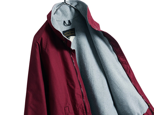 70s 80s エディ―バウアー ゴアテックス ナイロン ジャケット メンズ L 小さめ M 程 ヴィンテージ 黒タグ フリース ライナー付き ブルゾン