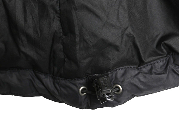 ノースフェイス ヌプシ ダウン ベスト レディース XL 古着 アウトドア 700フィル ナイロン フルジップ 重ね着 パッカブル 黒 大きいサイズ