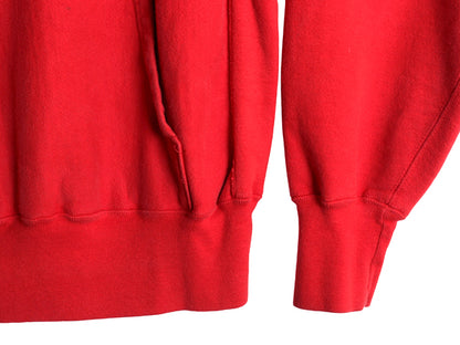 80s USA製 ★ チャンピオン ランズエンド 別注 リバースウィーブ スウェット パーカー レディース L メンズ M ヴィンテージ 目無し フード