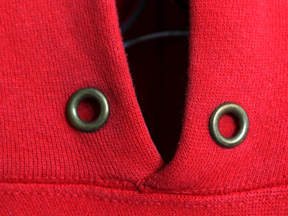 80s USA製 ★ チャンピオン ランズエンド 別注 リバースウィーブ スウェット パーカー レディース L メンズ M ヴィンテージ 目無し フード