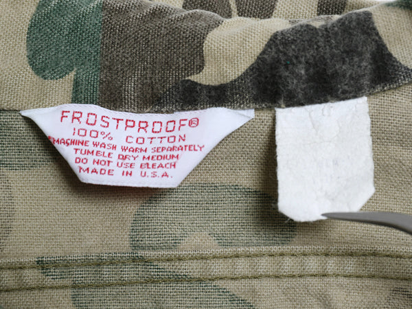 70s USA製 FROSTPROOF シャモア クロス 長袖 シャツ メンズ L 程/ ヴィンテージ ネルシャツ ダックハンター カモ フランネル ハンティング