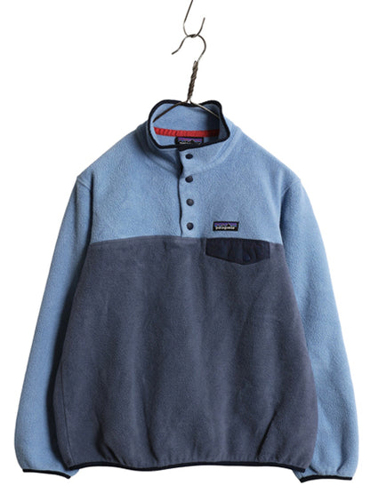 パタゴニア ライトウェイト シンチラ スナップT レディース M / 18年製 フリース プルオーバー ジャケット ブルゾン ジャンパー アウトドア