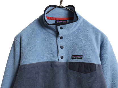 パタゴニア ライトウェイト シンチラ スナップT レディース M / 18年製 フリース プルオーバー ジャケット ブルゾン ジャンパー アウトドア