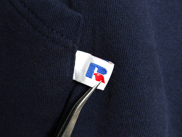 90s ラッセル 無地 フルジップ スウェット フード パーカー メンズ レディース XXL オールド トレーナー ワンポイント 裏起毛 大きいサイズ