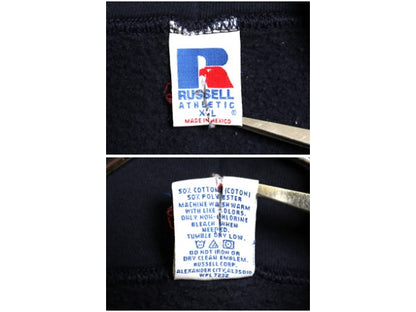 90s ラッセル 無地 フルジップ スウェット フード パーカー メンズ レディース XXL オールド トレーナー ワンポイント 裏起毛 大きいサイズ