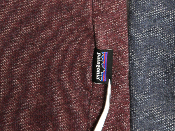 パタゴニア プリント ライトウェイト スウェット メンズ L 古着 17年製 トレーナー 長袖 Tシャツ ロンT グラフィック カットソー ツートン