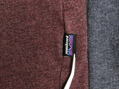 パタゴニア プリント ライトウェイト スウェット メンズ L 古着 17年製 トレーナー 長袖 Tシャツ ロンT グラフィック カットソー ツートン