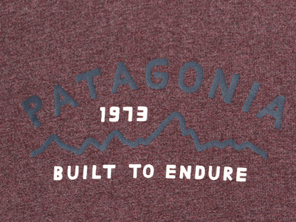パタゴニア プリント ライトウェイト スウェット メンズ L 古着 17年製 トレーナー 長袖 Tシャツ ロンT グラフィック カットソー ツートン