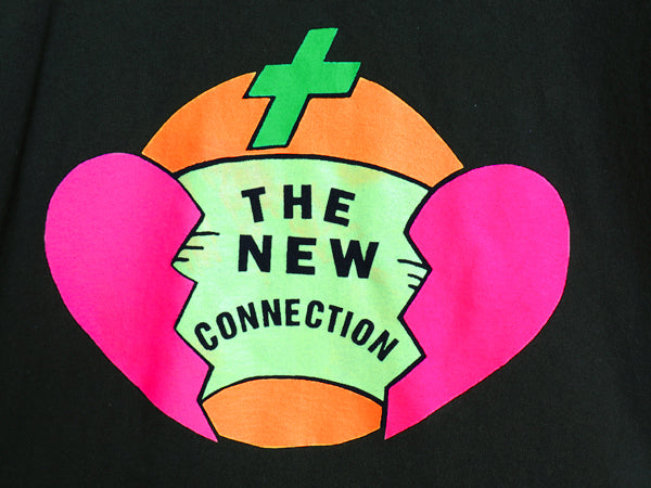 90s USA製 アート イラスト プリント 半袖 Tシャツ メンズ XL / オールド グラフィック シングルステッチ ヘビーウェイト 大きいサイズ 黒