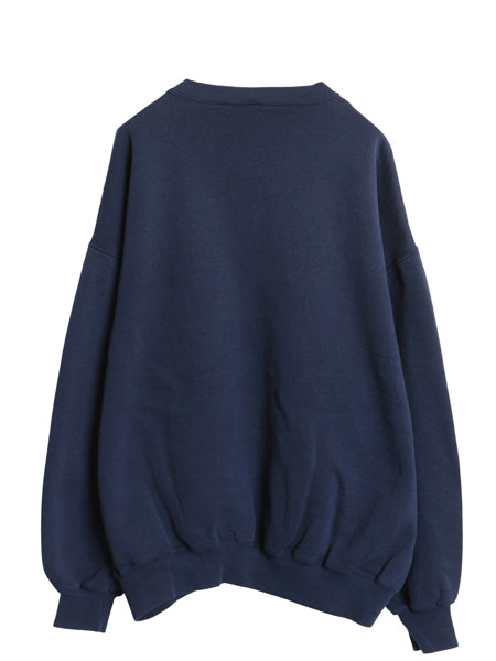 90s USA製 ラッセル 無地 スウェット メンズ レディース XXL / オールド トレーナー 前V ワンポイント ブランク クルーネック 大きいサイズ
