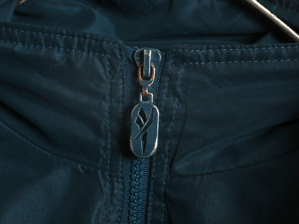 90s リーボック フルジップ ナイロン トラック ジャケット メンズ M / 古着 オールド ウインドブレーカー ジャンパー ブルゾン ハイネック