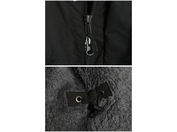 パタゴニア イスマス パーカー メンズ M 19年製 裏 ボア パイル フリース ナイロン ジャケット フルジップ マンパ ブルゾン ジャンパー 黒