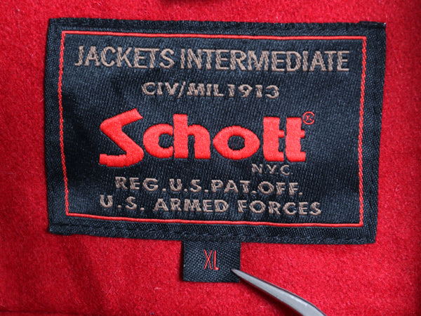 デッドストック ショット CPO 長袖 ウール シャツ メンズ XL 長袖シャツ ジャケット メルトン ヘビーウェイト 無地 シンプル 大きいサイズ