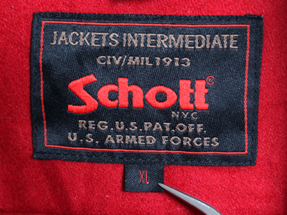 デッドストック ショット CPO 長袖 ウール シャツ メンズ XL 長袖シャツ ジャケット メルトン ヘビーウェイト 無地 シンプル 大きいサイズ