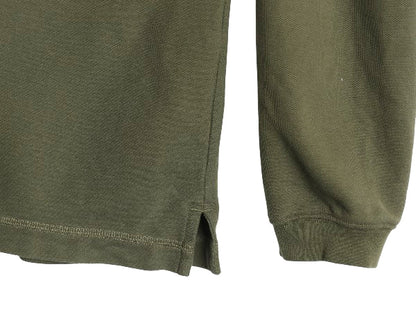 パタゴニア 鹿の子 長袖 ポロシャツ メンズ XL 古着 06年製 長袖シャツ ロングスリーブ オーガニック コットン カットソー 大きいサイズ 緑