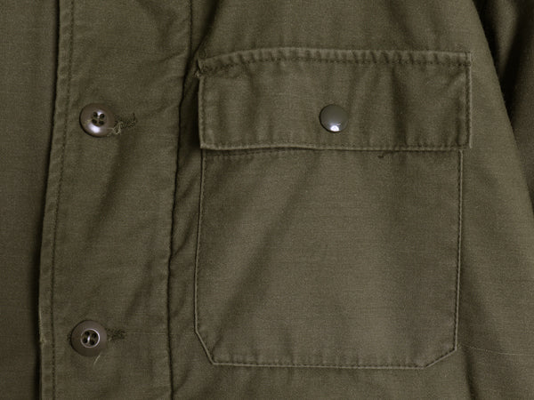 70s 初期 ALPHA INDUSTRIES 社製 A-2 デッキ ジャケット SMALL 民間 ヴィンテージ アルファ USN ネイビー ミリタリー 裏ボア ライナー付き