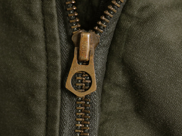 70s 初期 ALPHA INDUSTRIES 社製 A-2 デッキ ジャケット SMALL 民間 ヴィンテージ アルファ USN ネイビー ミリタリー 裏ボア ライナー付き