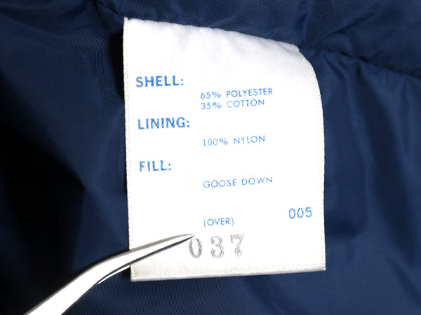 80s 茶タグ ★ ノースフェイス セロー ダウン ジャケット メンズ L 古着 USA製 ヴィンテージ アウトドア ジャンパー ハイネック フルジップ