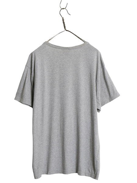 00s ポロベア ポロ ラルフローレン プリント 半袖 Tシャツ メンズ L オールド キャラクター カットソー コットン トップス ゆったり グレー