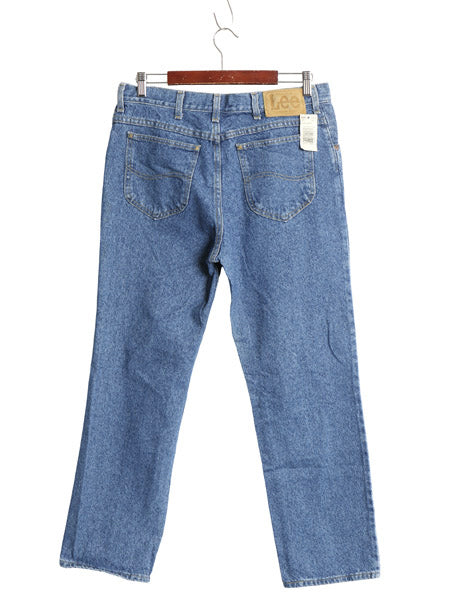 デッドストック 90s USA製 リー 200 デニム パンツ メンズ 34 30 新品 オールド ジーパン ジーンズ ストレート ボトムス 5ポケット ブルー