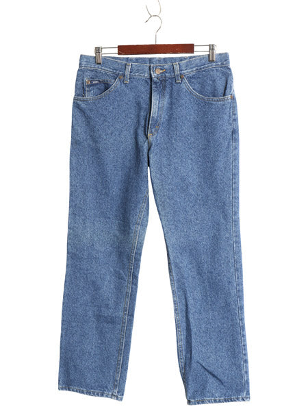 デッドストック 90s USA製 リー 200 デニム パンツ メンズ 34 30 新品 オールド ジーパン ジーンズ ストレート ボトムス 5ポケット ブルー
