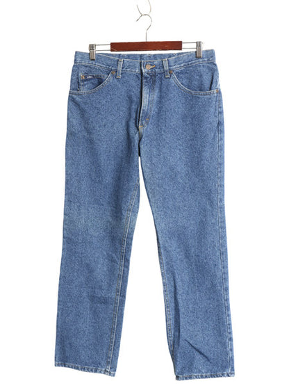 デッドストック 90s USA製 リー 200 デニム パンツ メンズ 34 30 新品 オールド ジーパン ジーンズ ストレート ボトムス 5ポケット ブルー