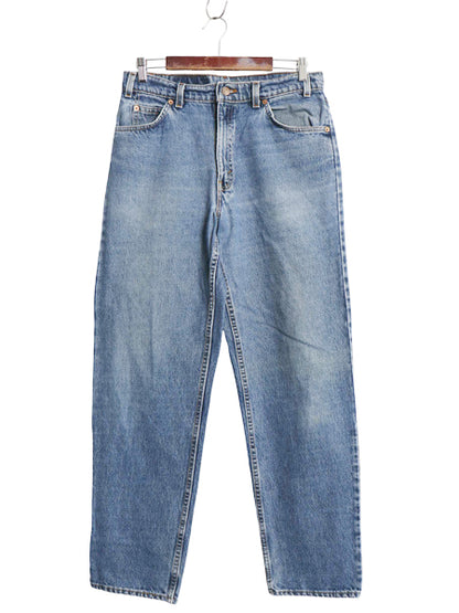 90s USA製 リーバイス 550 デニム パンツ メンズ 34 32 / オールド リラックス フィット テーパード ジーンズ ジーパン ヒゲ オレンジタブ