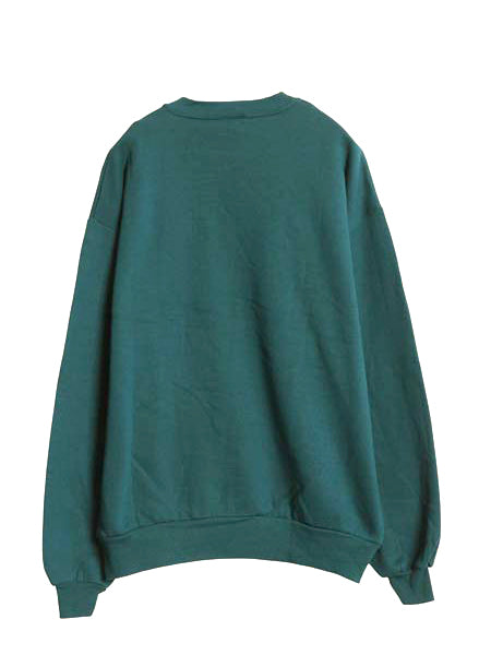 デッドストック 90s USA製 ジャージーズ 無地 スウェット メンズ レディース L / オールド トレーナー 裏起毛 ブランク トップス シンプル