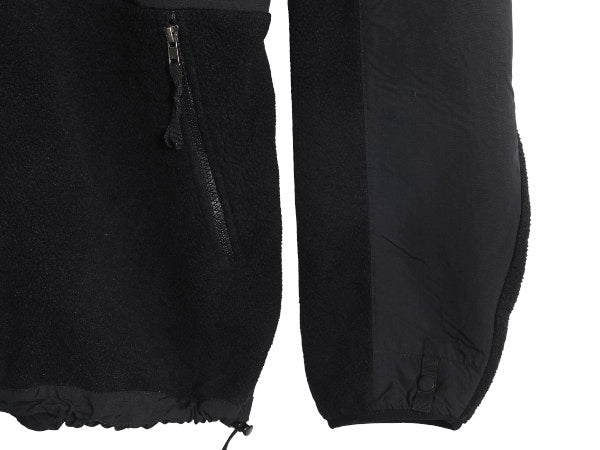 ノースフェイス デナリ ジャケット メンズ L / アウトドア フリース ナイロン ブルゾン ハイネック フルジップ アウター ブラック シンプル