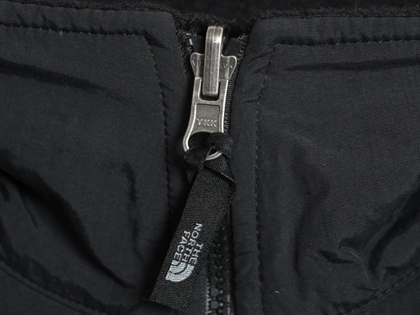 ノースフェイス デナリ ジャケット メンズ L / アウトドア フリース ナイロン ブルゾン ハイネック フルジップ アウター ブラック シンプル