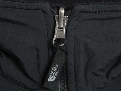 ノースフェイス デナリ ジャケット メンズ L / アウトドア フリース ナイロン ブルゾン ハイネック フルジップ アウター ブラック シンプル