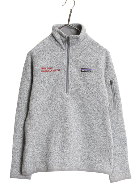パタゴニア ベターセーター ハーフジップ レディース S / 18年製 フリース セーター アウトドア 裏起毛 ブルゾン ジャケット カレッジ 刺繍