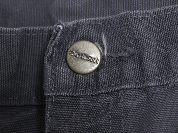 US企画 カーハート ウォッシュド ダック ペインター パンツ メンズ 36 34 ワーク ストレート ヘビーウェイト コットン ボトムス ぺトロール