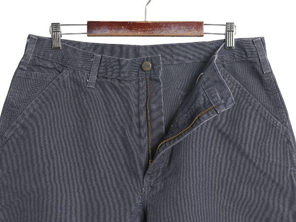 US企画 カーハート ウォッシュド ダック ペインター パンツ メンズ 36 34 ワーク ストレート ヘビーウェイト コットン ボトムス ぺトロール
