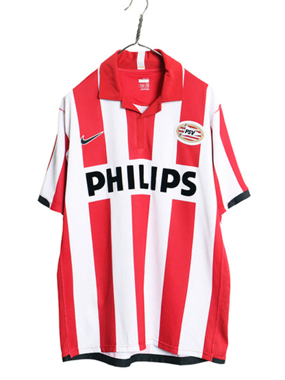 00s ナイキ PSV アイントホーフェン サッカー ユニフォーム メンズ L 正規品 オールド 06 07 08 当時物 オフィシャル フットボール ホーム