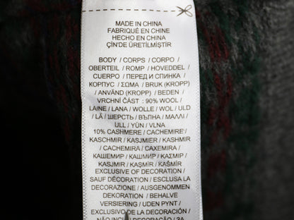 ポロ ラルフローレン ハーフジップ ニット セーター メンズ L / ウール カシミヤ 長袖セーターフェアアイル ハイネック 総柄 ノルディック