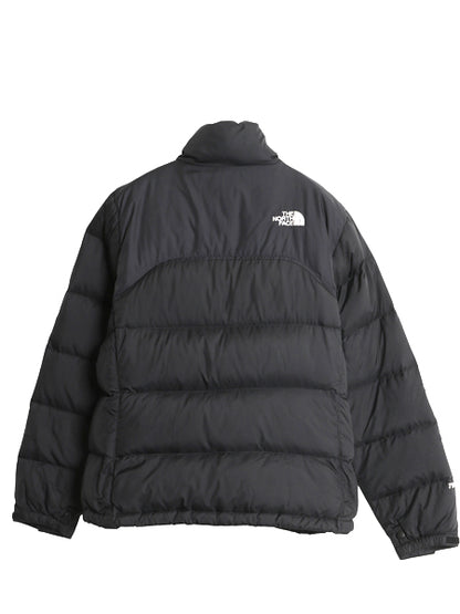 ノースフェイス ヌプシ ダウン ジャケット レディース S / アウトドア ナイロン 700フィル ハイネック ブルゾン パッカブル フルジップ 黒